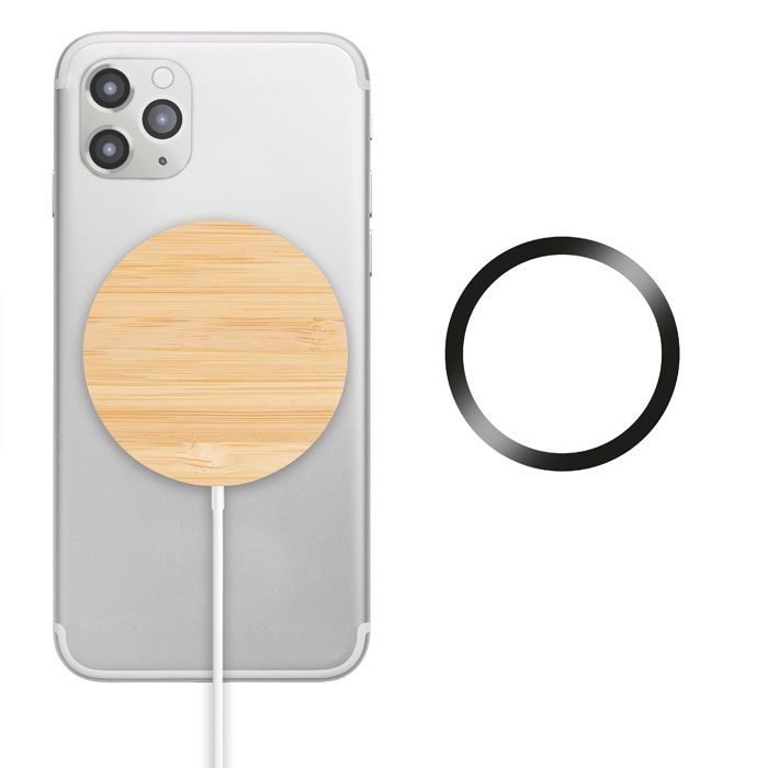 Caricabatterie magnetico wireless Rundo Mag