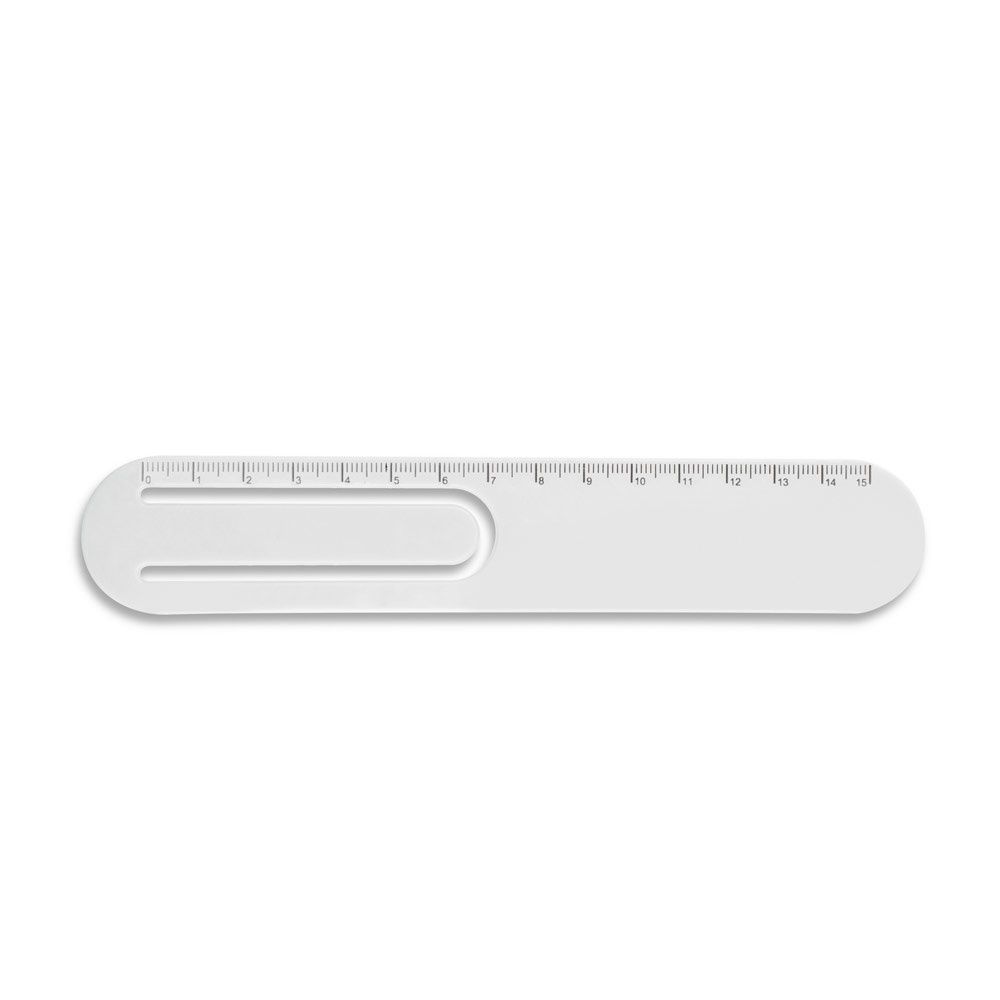 STEPHENIE. Righello da 15 cm con clip in PP