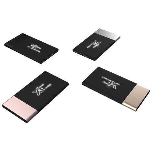 Power bank ricarica veloce luminoso SCX.design P20 da 5000 mAh