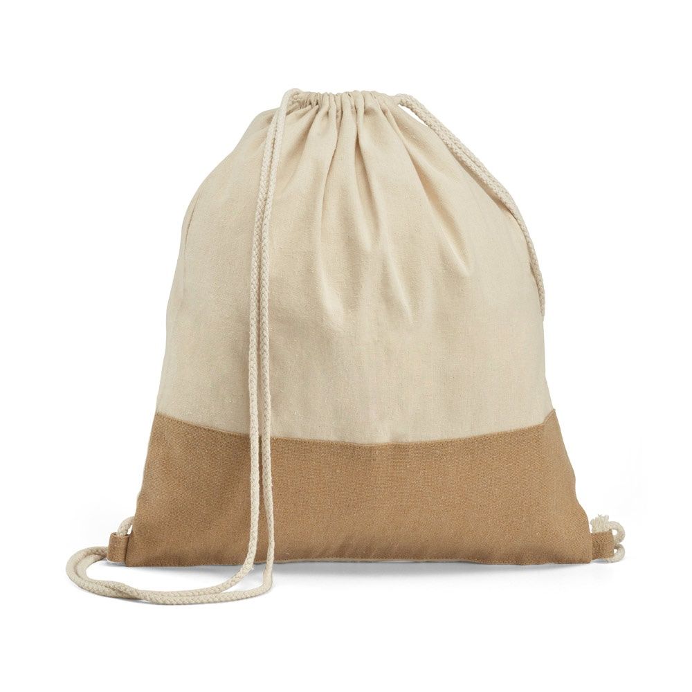 Zaino a sacca in cotone Sablon