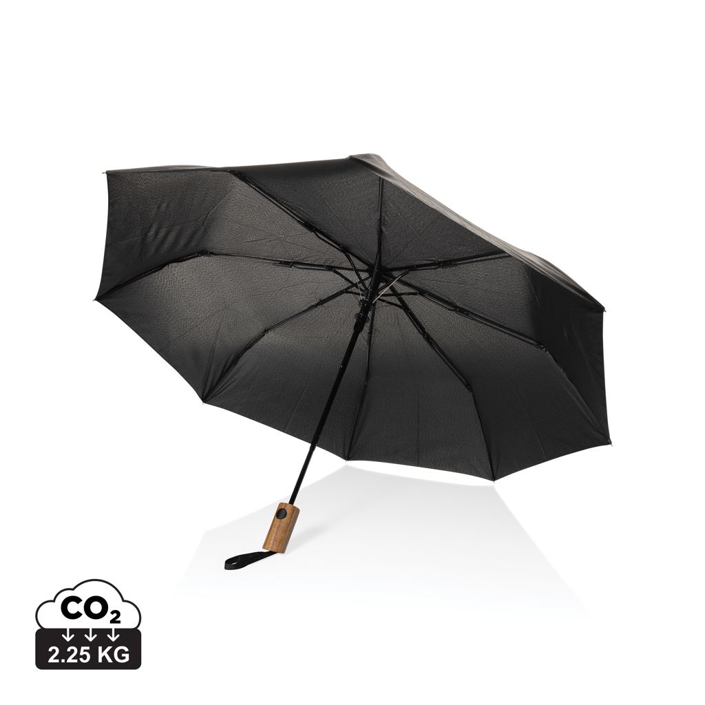 Mini ombrello automatico 21" Kaycey in rPET AWARE™