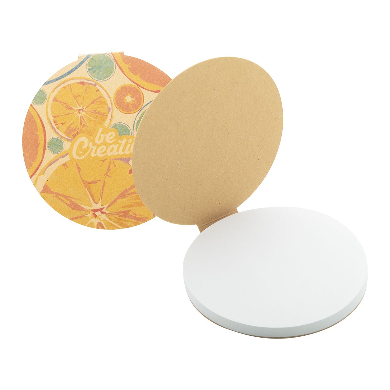 CreaStick Circle Eco. Blocco appunti personalizzabile con fogli adesivi