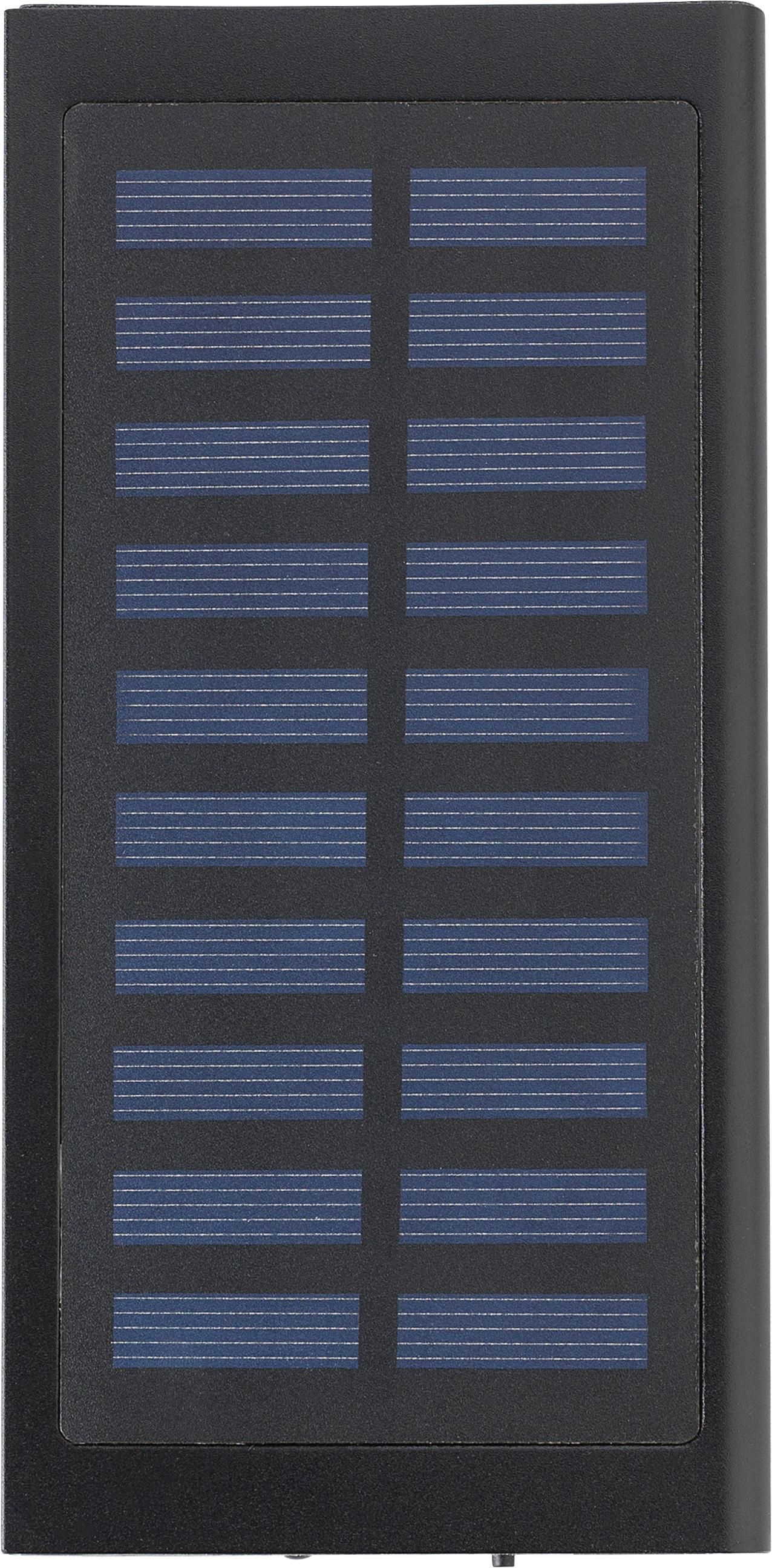 Powerbank solare in ABS e alluminio 8.000 mAh Adriana