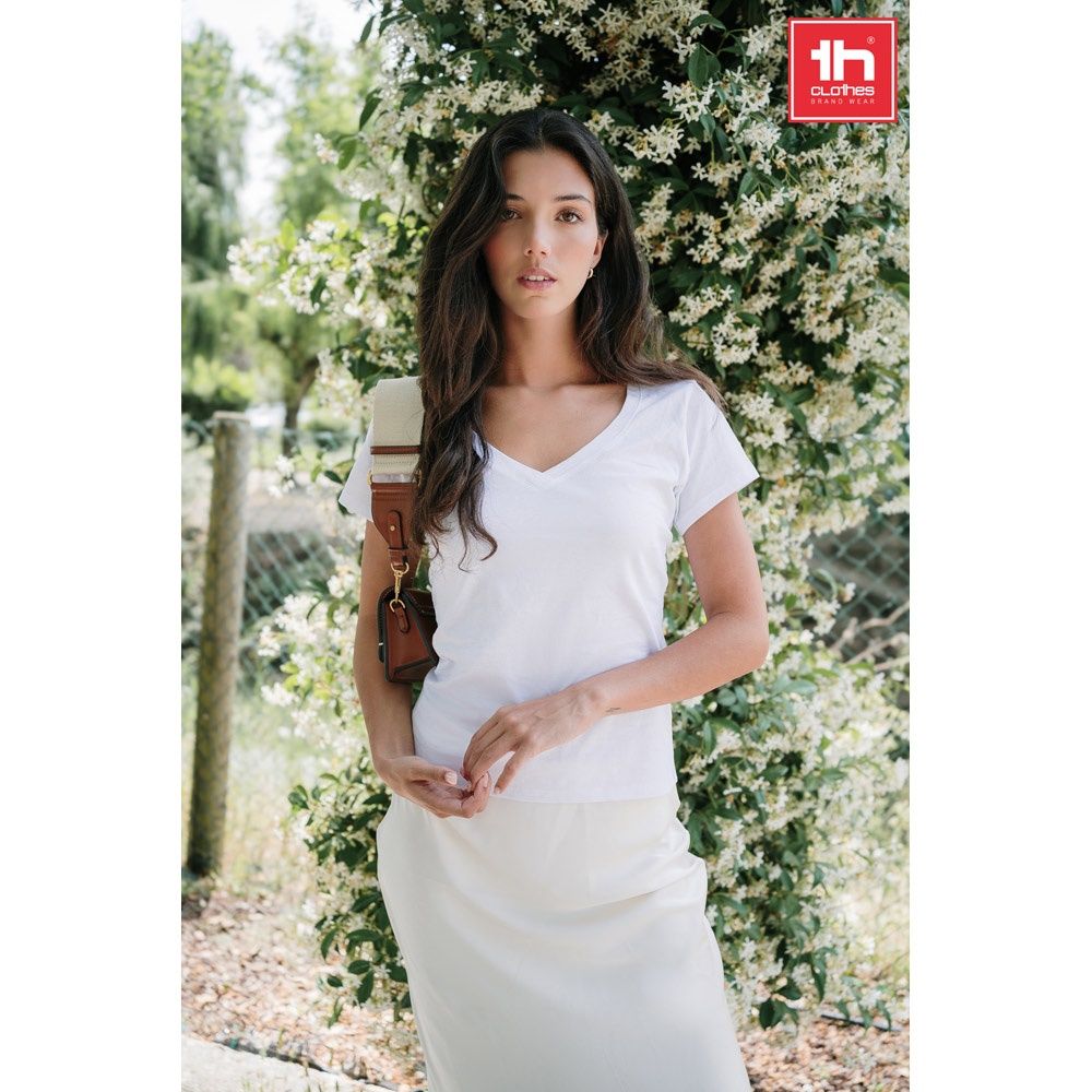 Magliette donna in Jersey 100% cotone 150 g THC ATHENS WOMEN WH