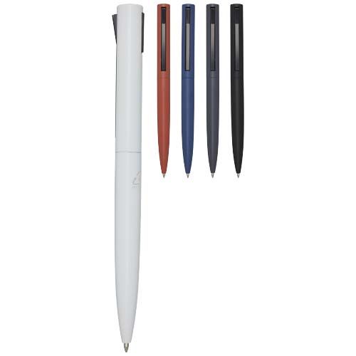 Penna a sfera in alluminio riciclato Juana (inchiostro nero)