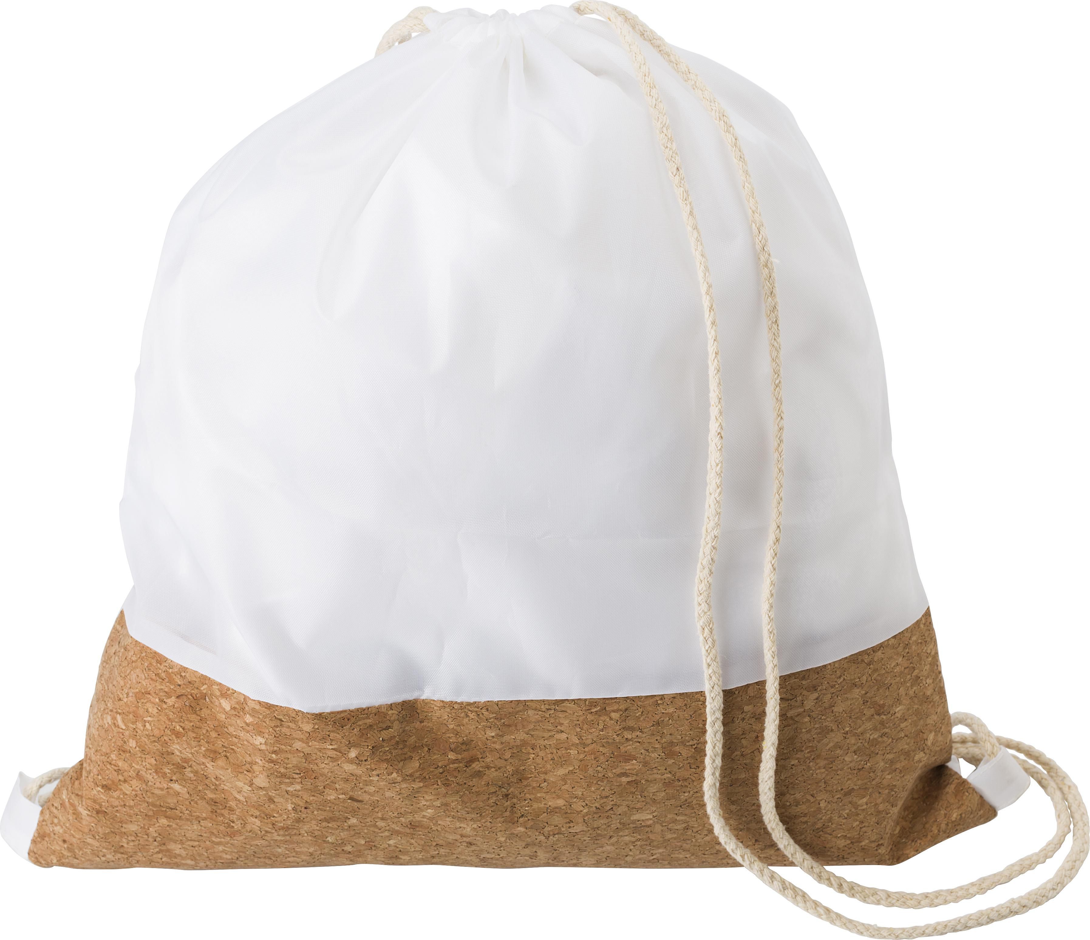 Sacca zaino in rPET con base in sughero Elodie