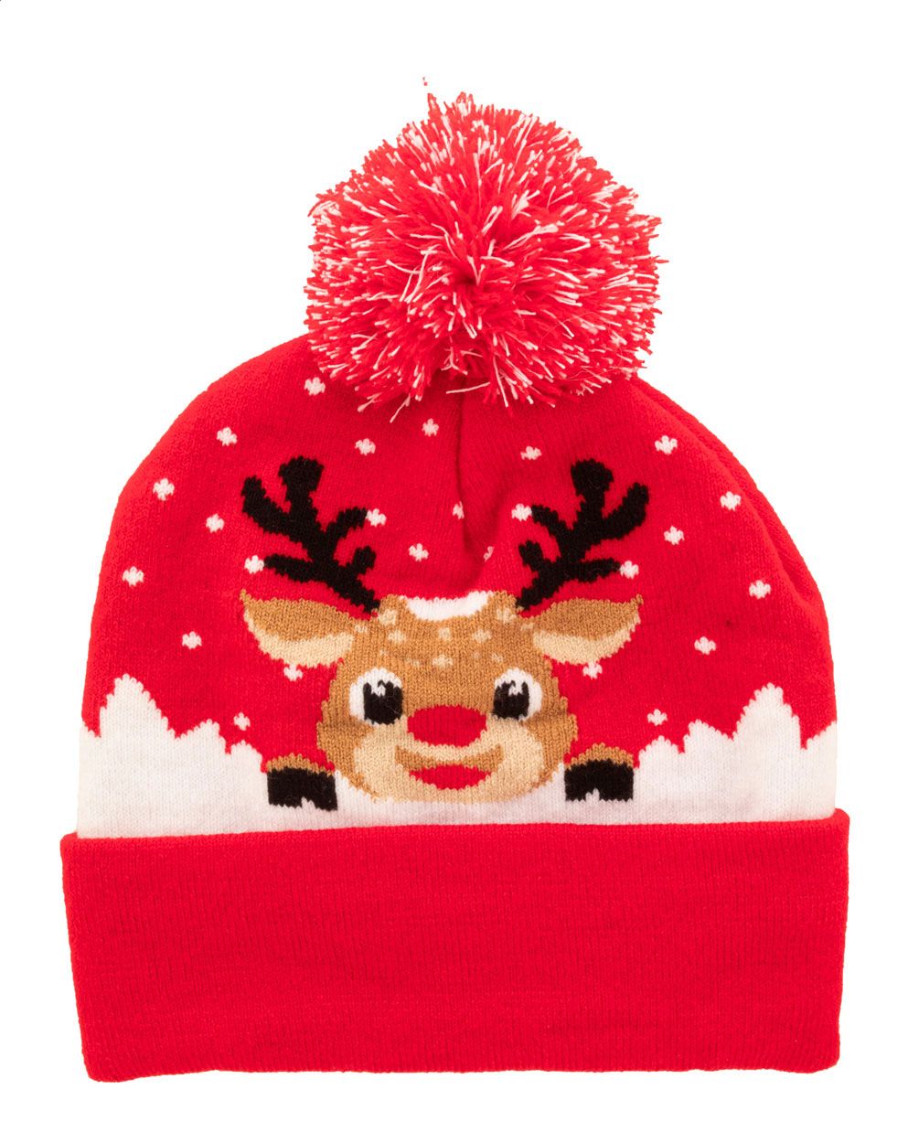 Morkved. Cappellino invernale a tema natalizio