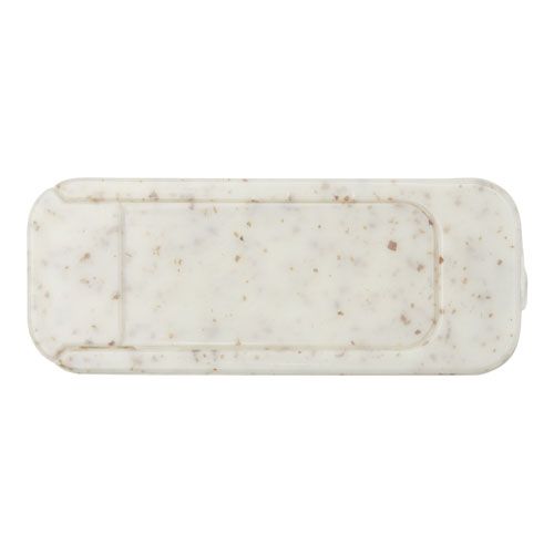 Copri webcam Kushi in plastica ABS e paglia di grano