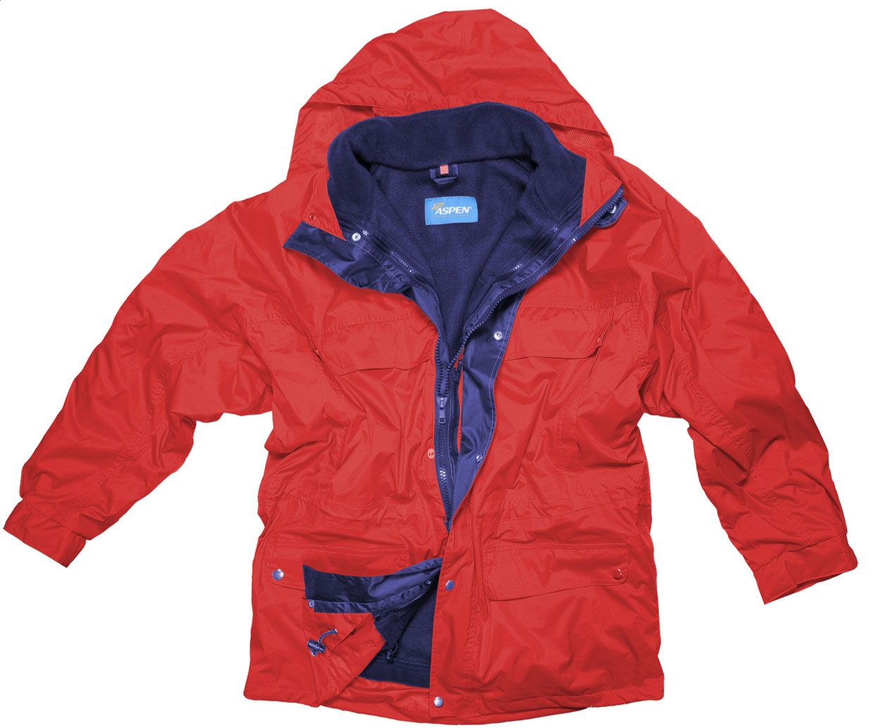 Aspen Nordic. Giacca 3 in 1
