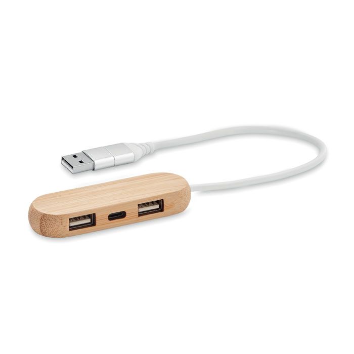 Hub USB tipo C a 3 porte Vina