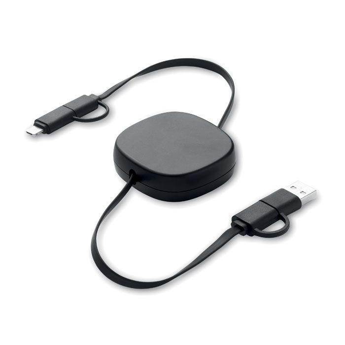 Cavetto ricarica retrattile da 60W Linea