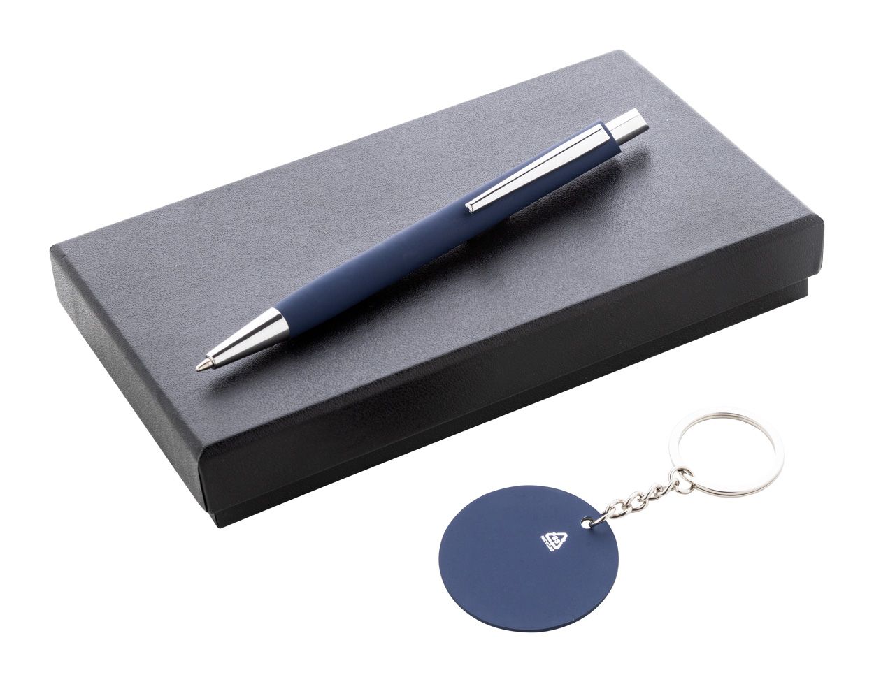 Miroset. Set penna con portachiavi