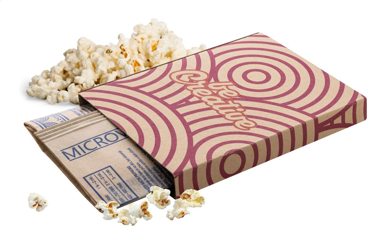 CreaPop Eco. Confezione popcorn