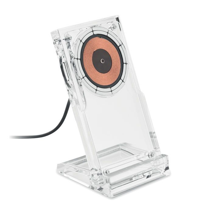 CRYL. Caricabatterie wireless in acrilic