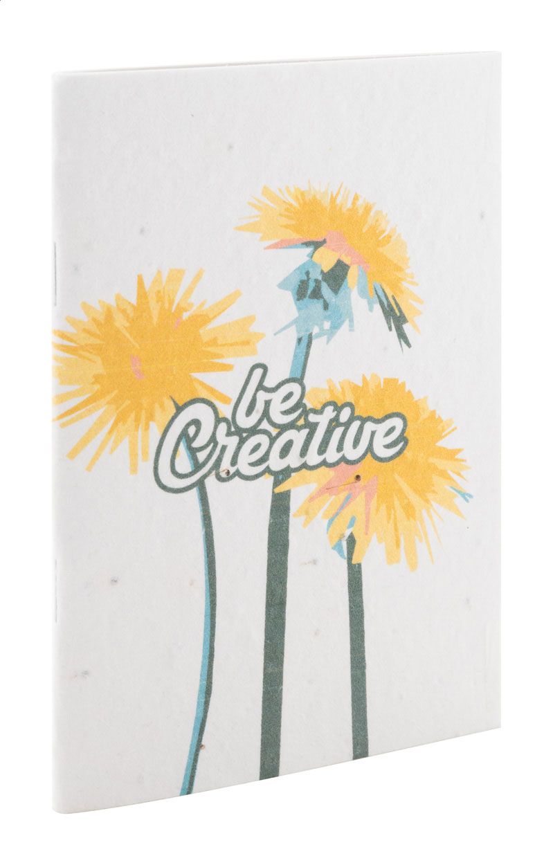 CreaNote Plus A6 Seed. quaderno di carta con semi personalizzato