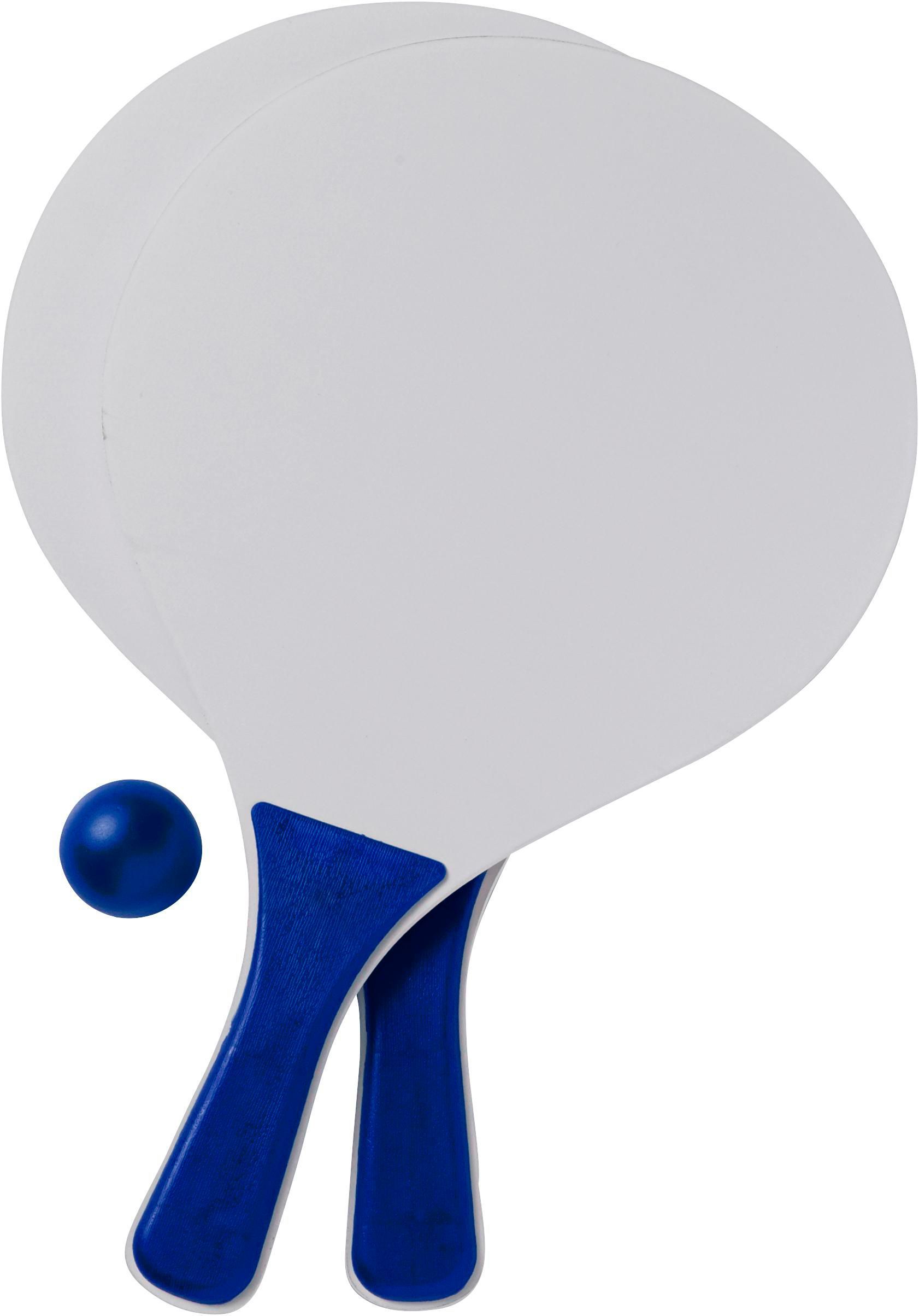 Gioco racchette da spiaggia in legno Fabien