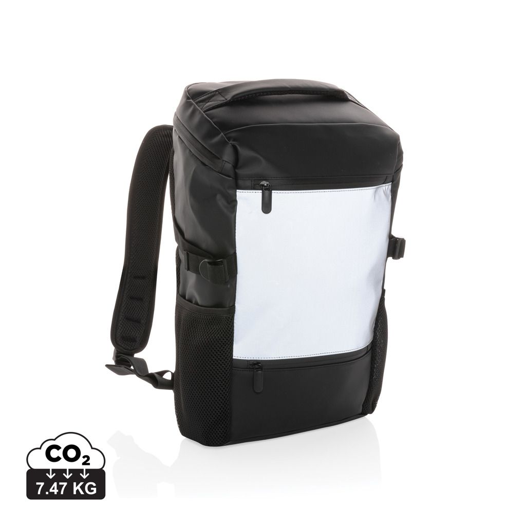 Zaino per PC 15 pollici in PU alta visibilità easy access