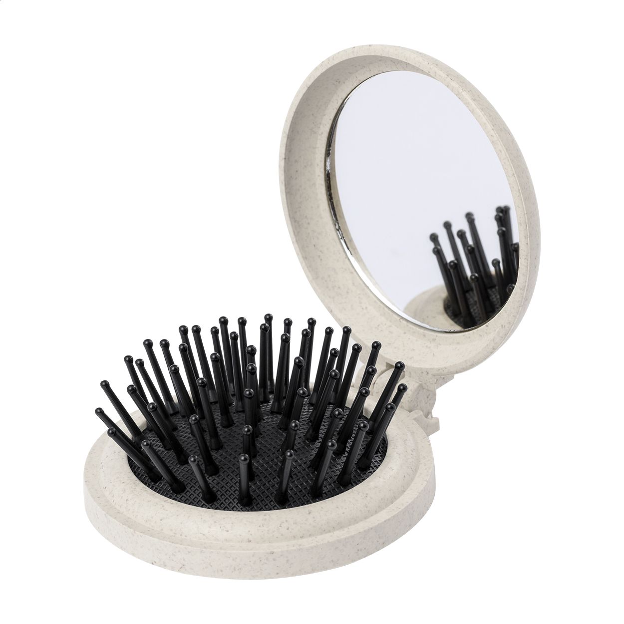 Webrush. Specchietto con spazzola capelli