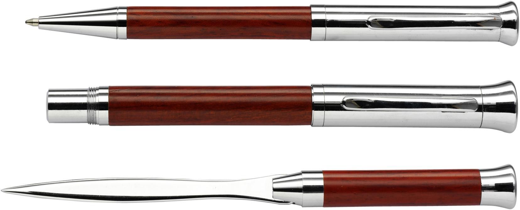 Set scrivania in legno Paulette