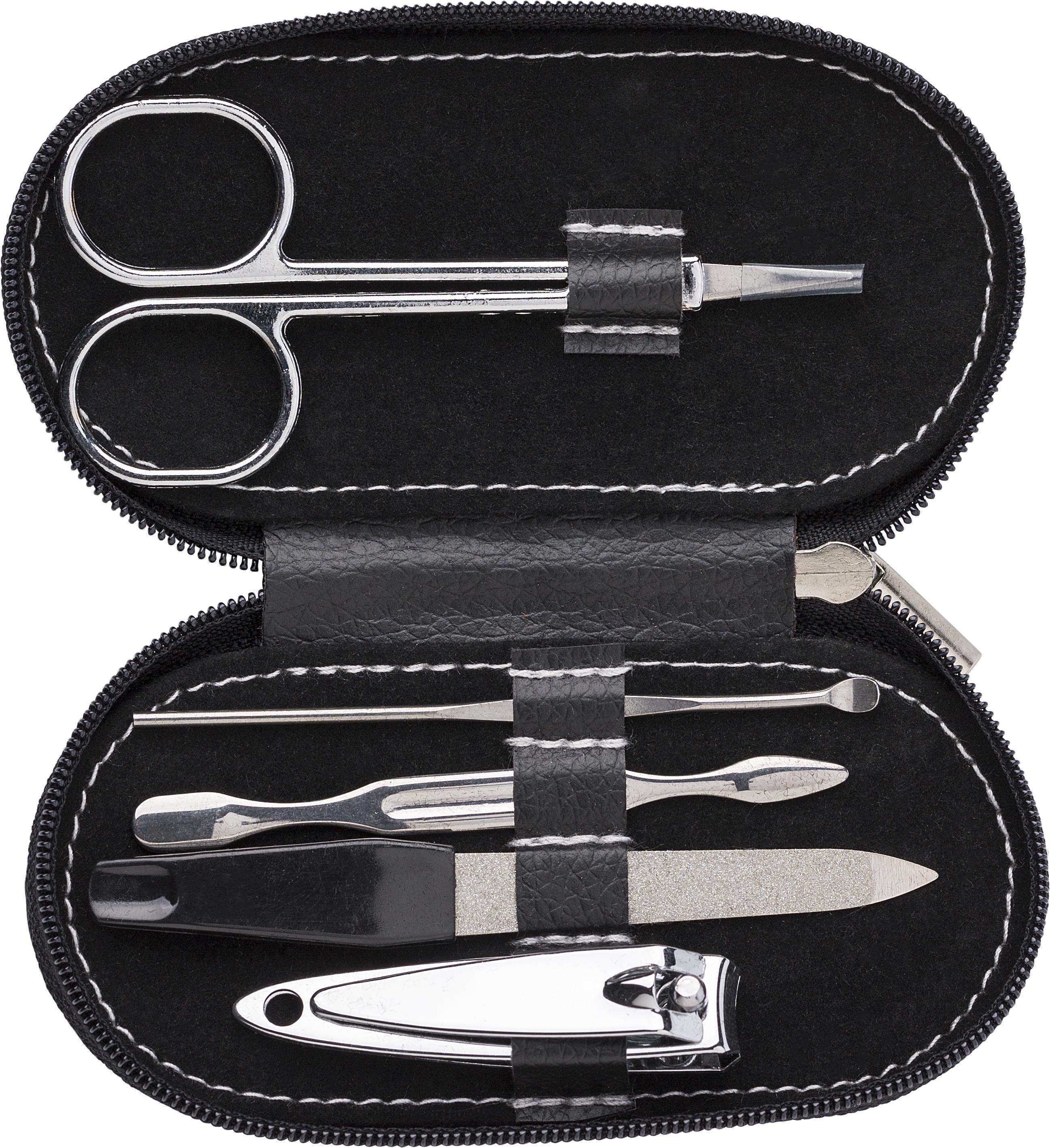 Set manicure in acciaio inox, custodia in PVC Blake