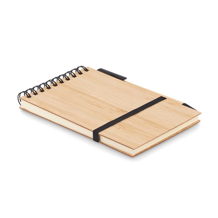SONORABAM. Set quaderno A6 in bamboo
