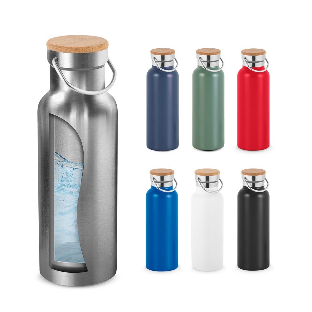 RAGNAR. Borraccia in acciaio inox isolata sottovuoto da 570 mL