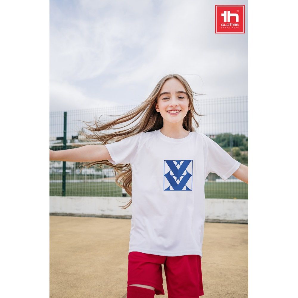 T-shirt per bambino tecnica THC MOVE KIDS WH