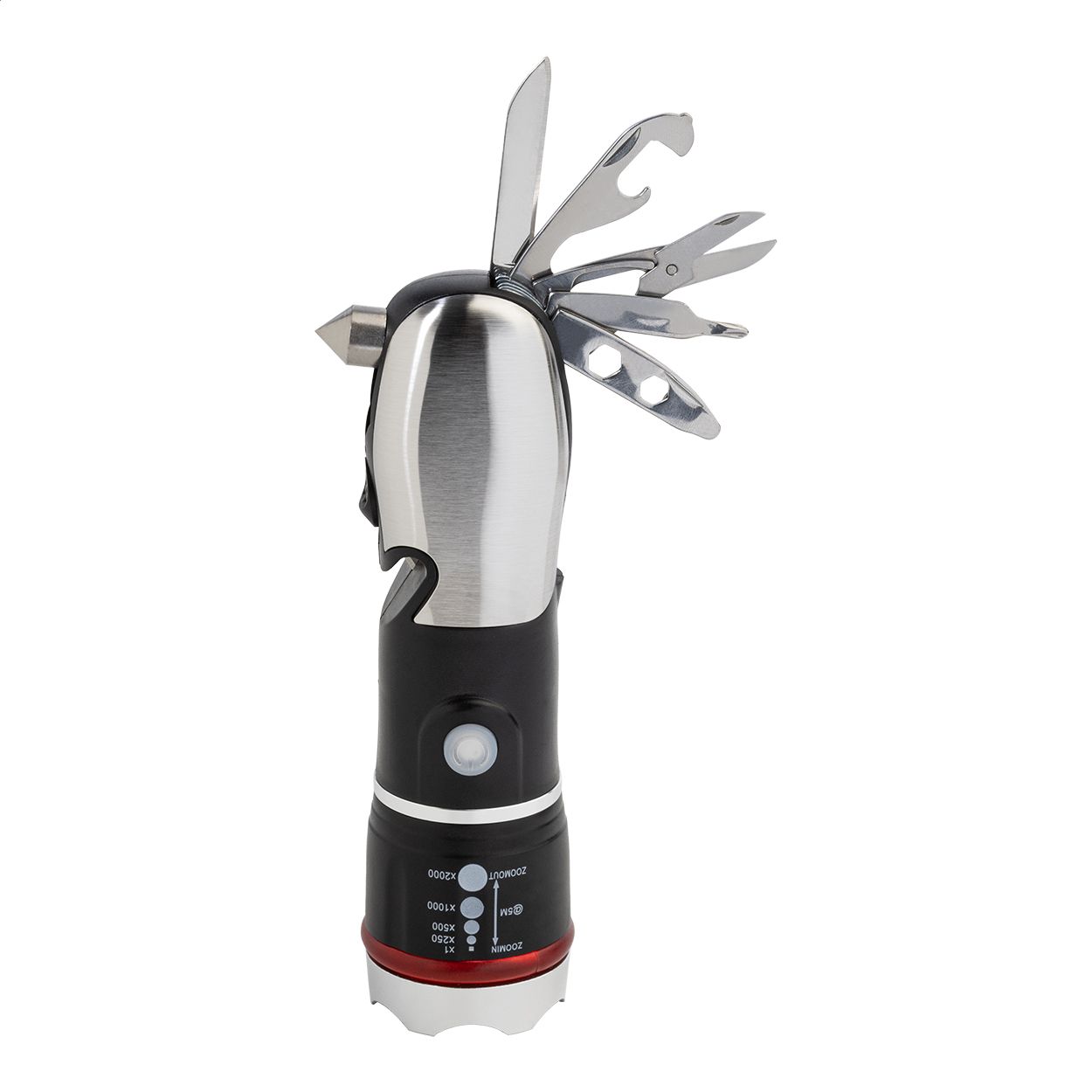 Hemly. Mini torcia con multi utensili