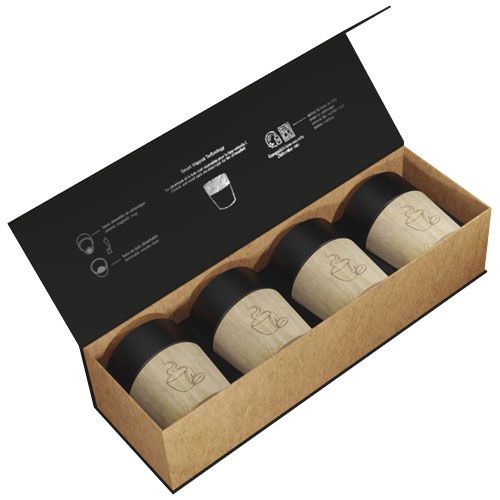 Set tazze caffè magnetiche in ceramica da 4 pezzi SCX.design