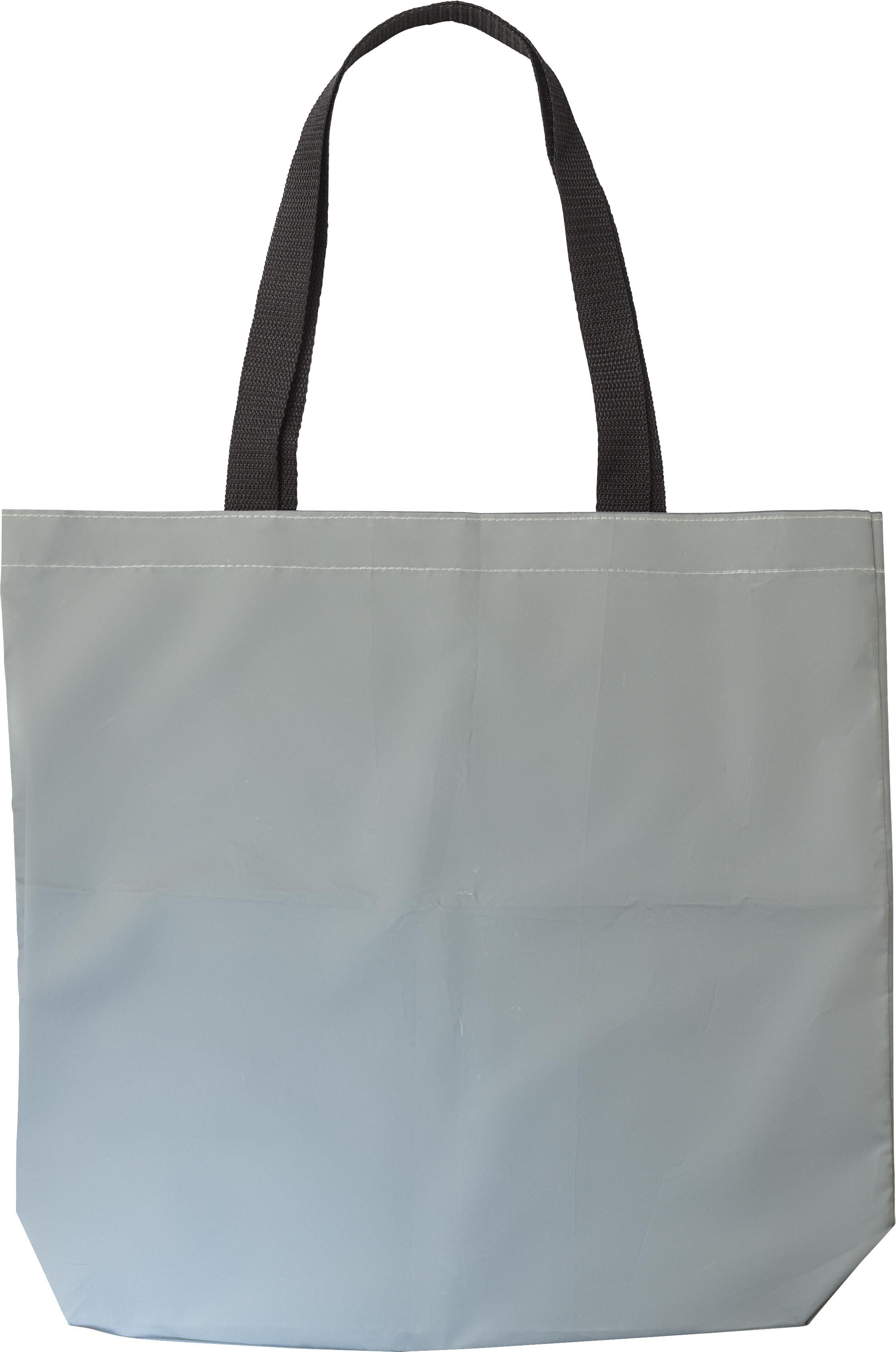 Shopping bag riflettente in poliestere 100 D Jordyn