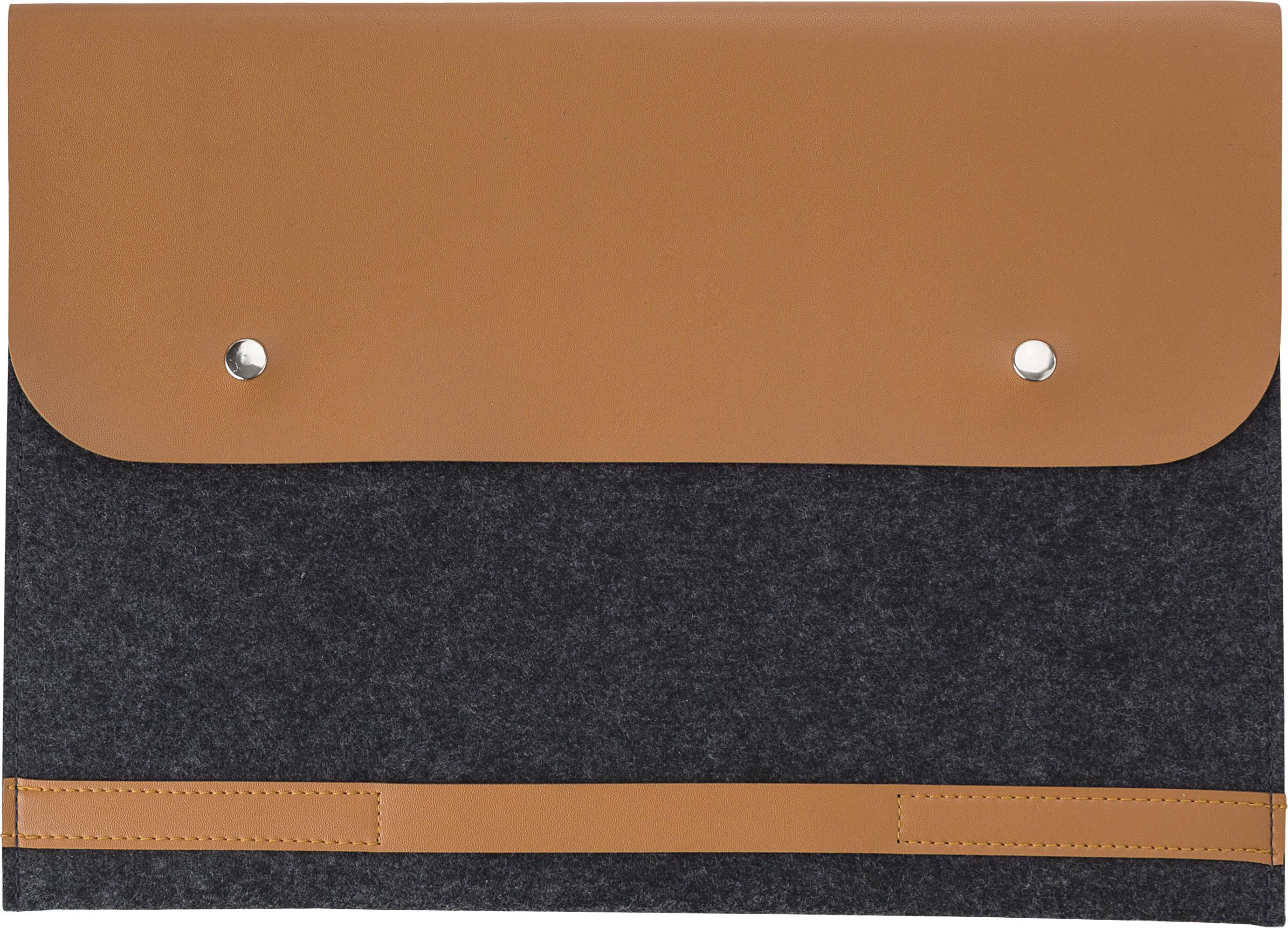 Borsa per laptop in feltro rPET Jonathan