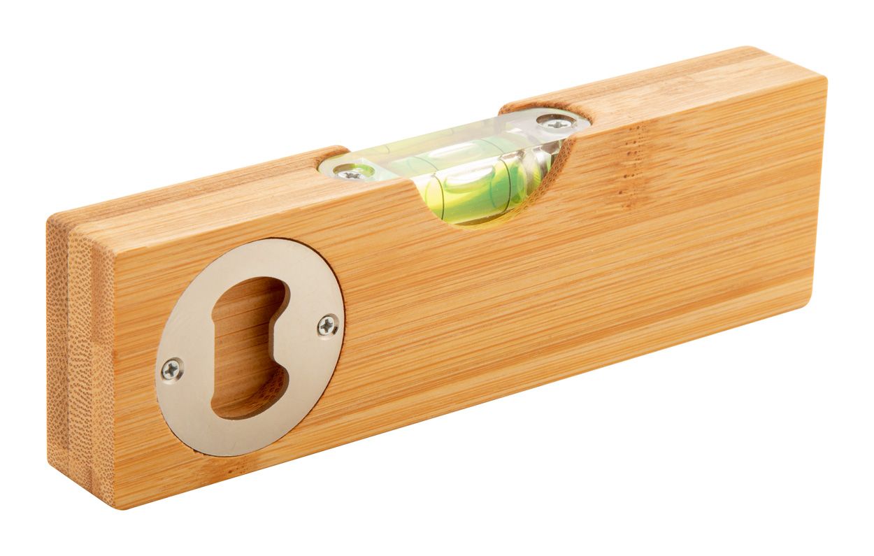 Spiroo. livella a bolla d'aria con apribottiglie
