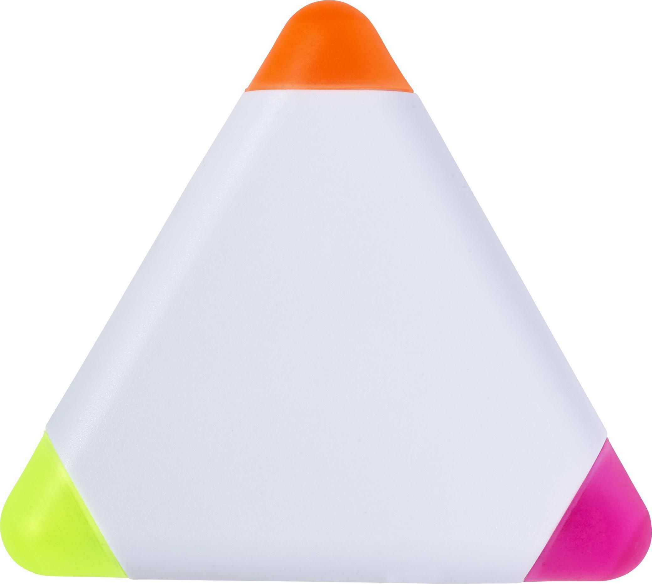 Evidenziatore triangolo in ABS Mica