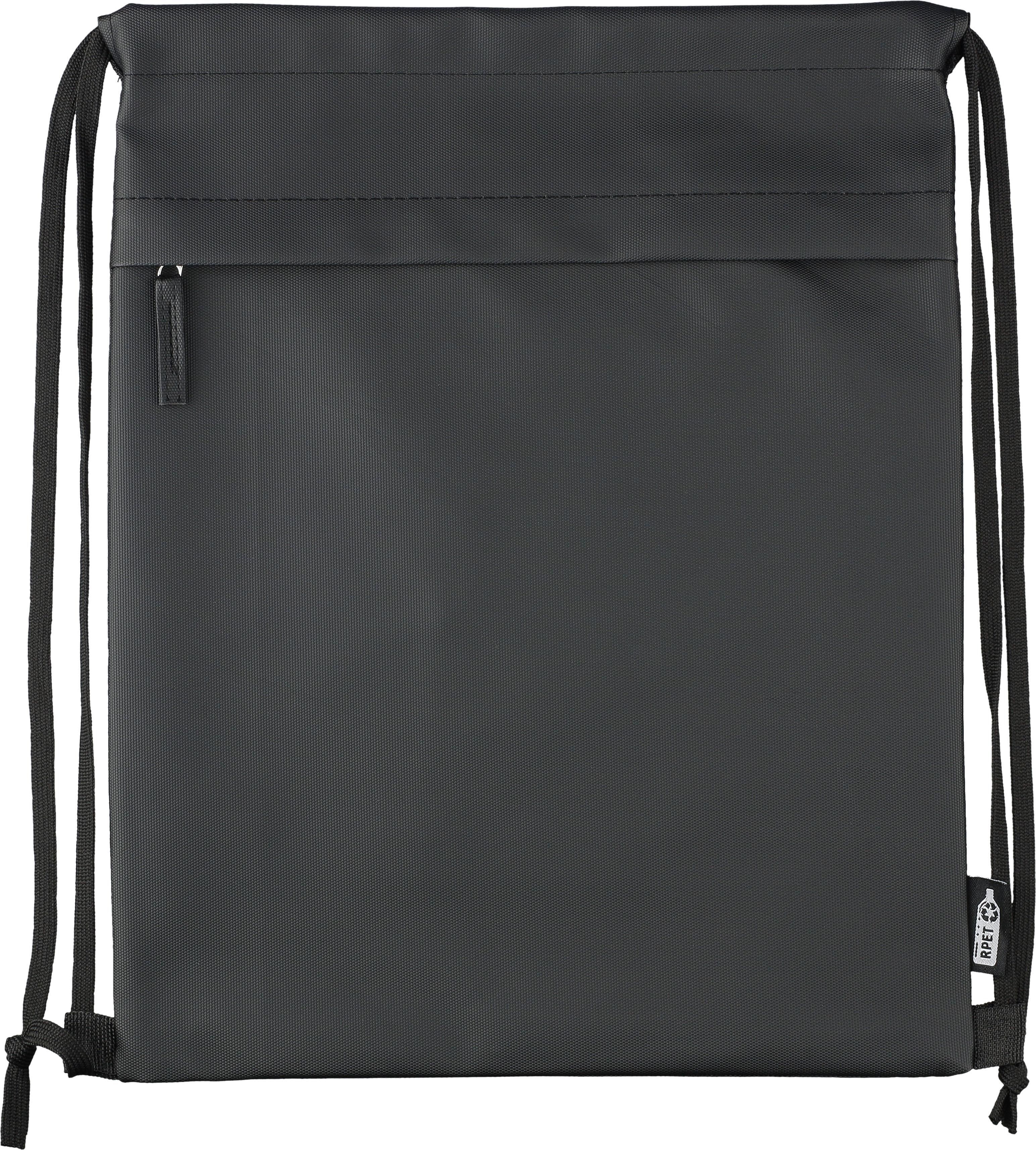 Zaino con chiusura a coulisse in poliestere rPET 600D Auri