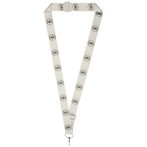 Lanyard regolabile in PET riciclato con stampa a sublimazione Liv