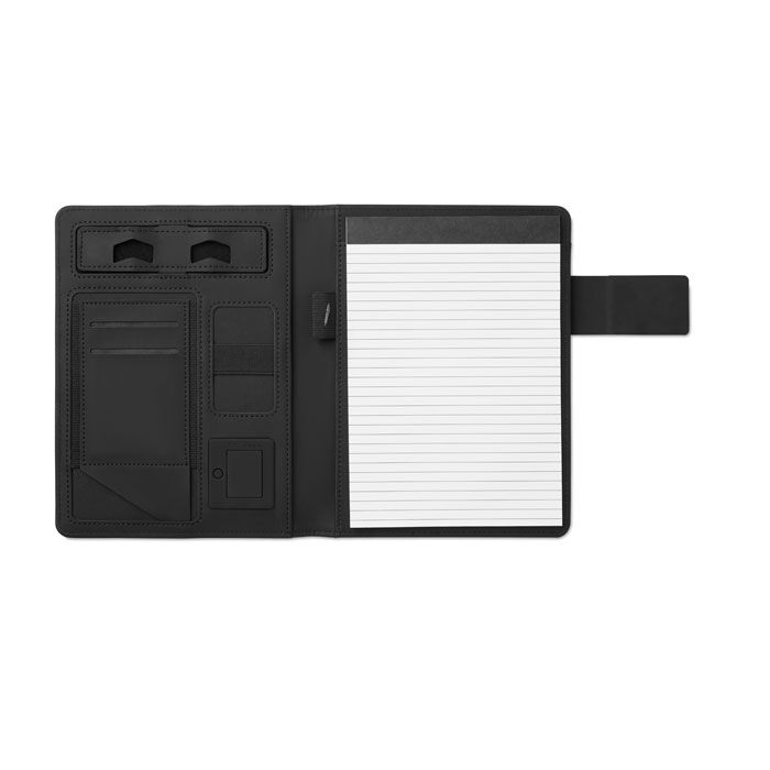 POWERNOTY. Porta blocco A5 con powerbank