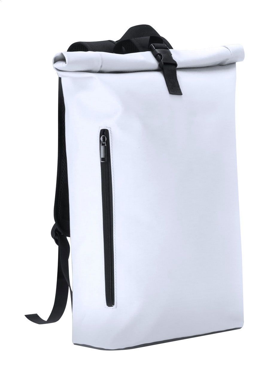 Zaino roll top in morbida pelle PU porta pc Yelra