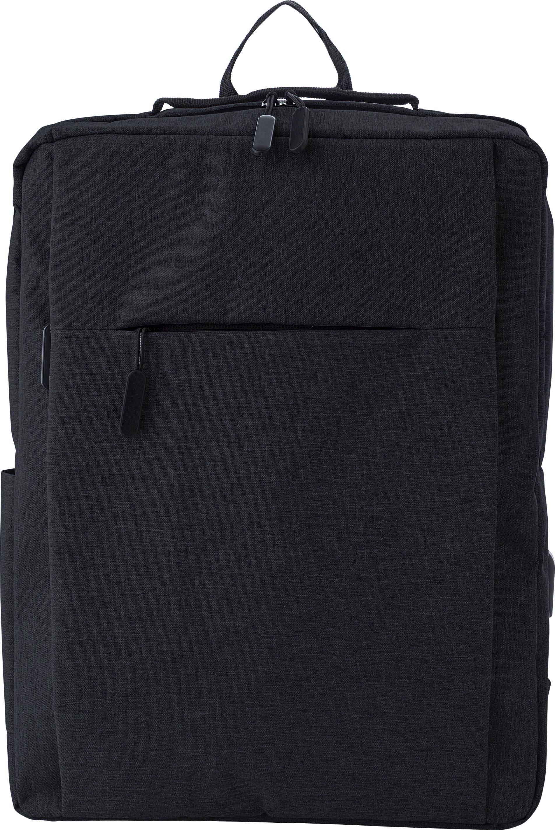 Zaino per pc portatile in poliestere 600 D Carlito