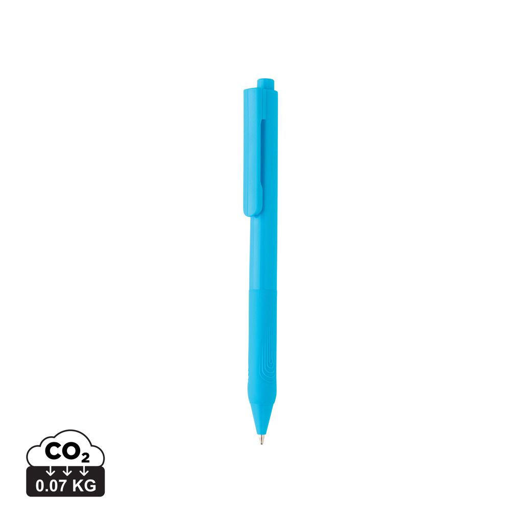 Penna a tinta unita X9 con impugnatura in silicone