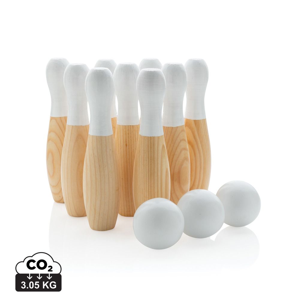 Set skittles in legno