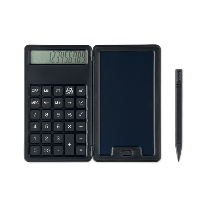 CLERK. Calcolatrice con tablet LCD