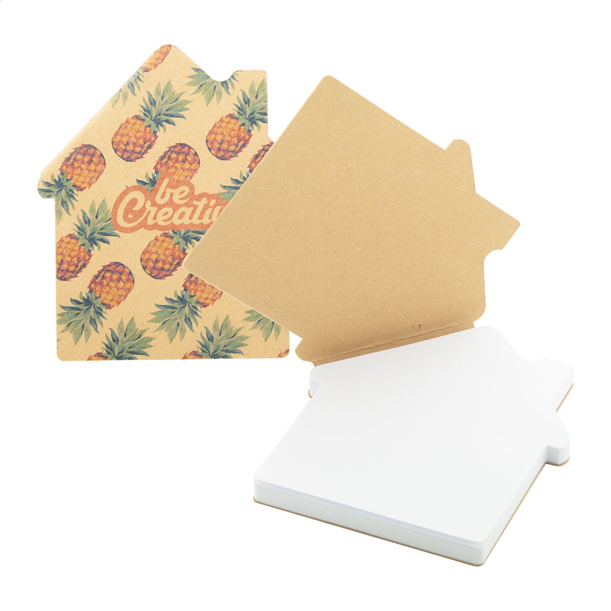 CreaStick House Eco. Blocco appunti personalizzabile con fogli adesivi