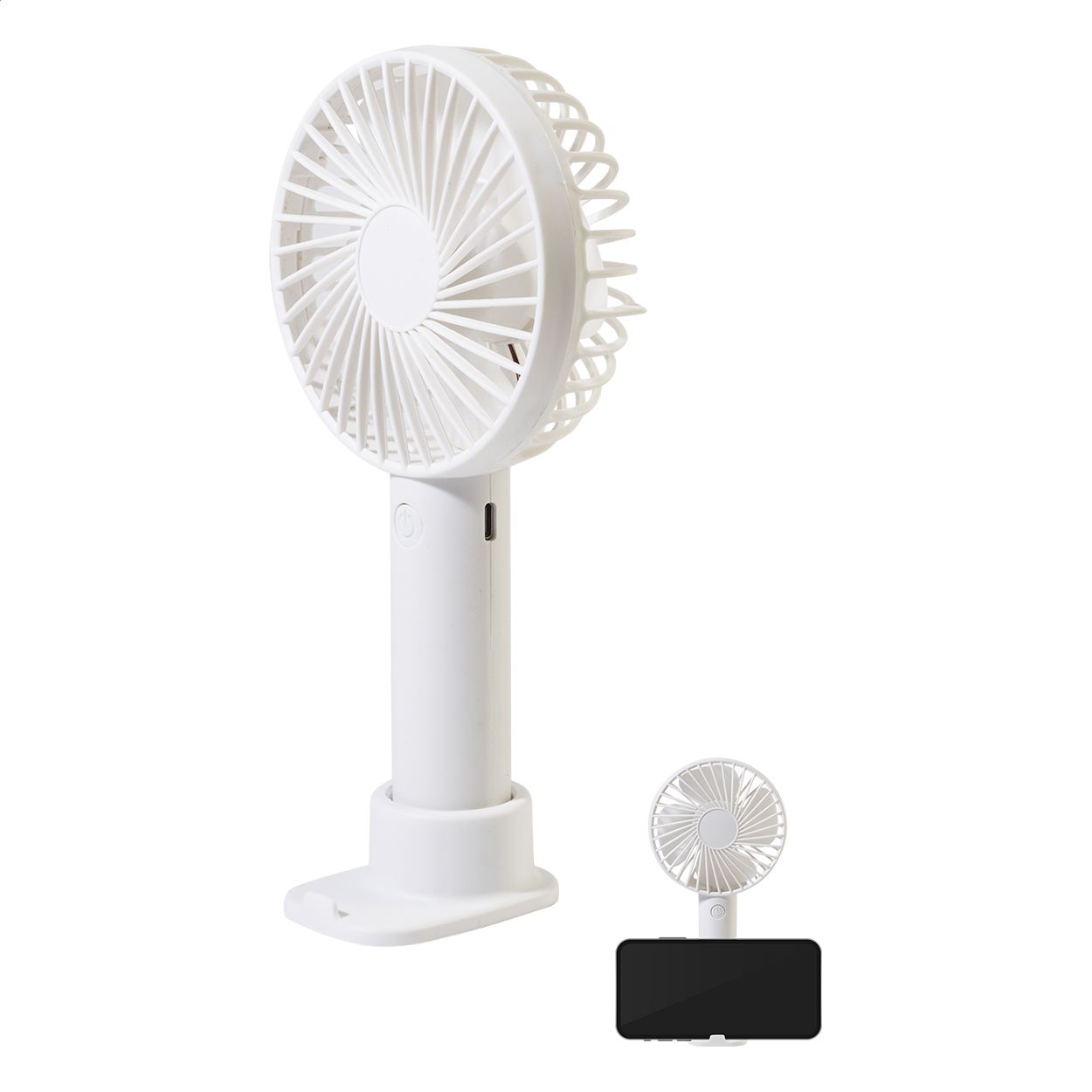 Chillmax. Ventilatore portatile ricaricabile in RPP