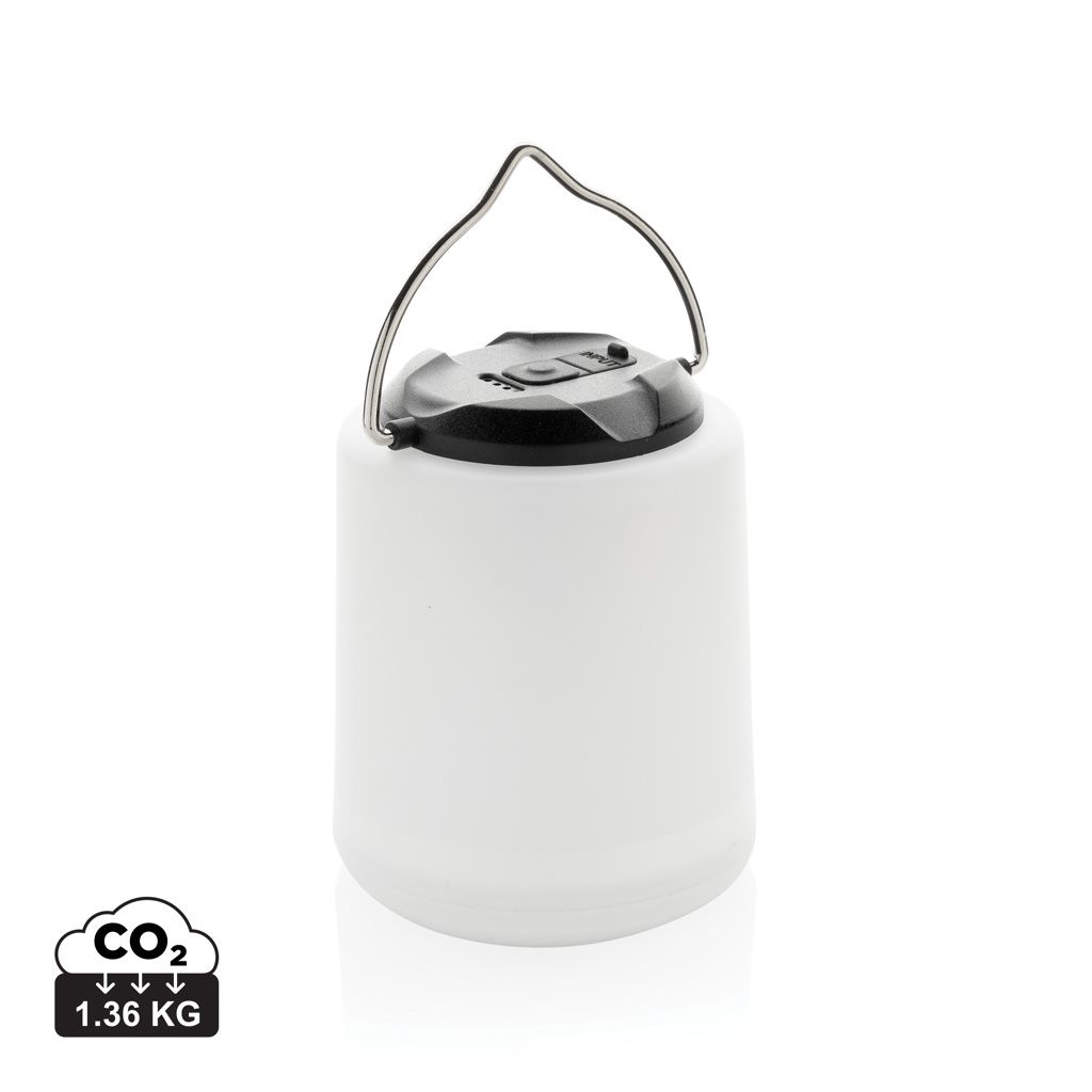 Lampada ricaricabile da tavolo Limio in rPlastica RCS