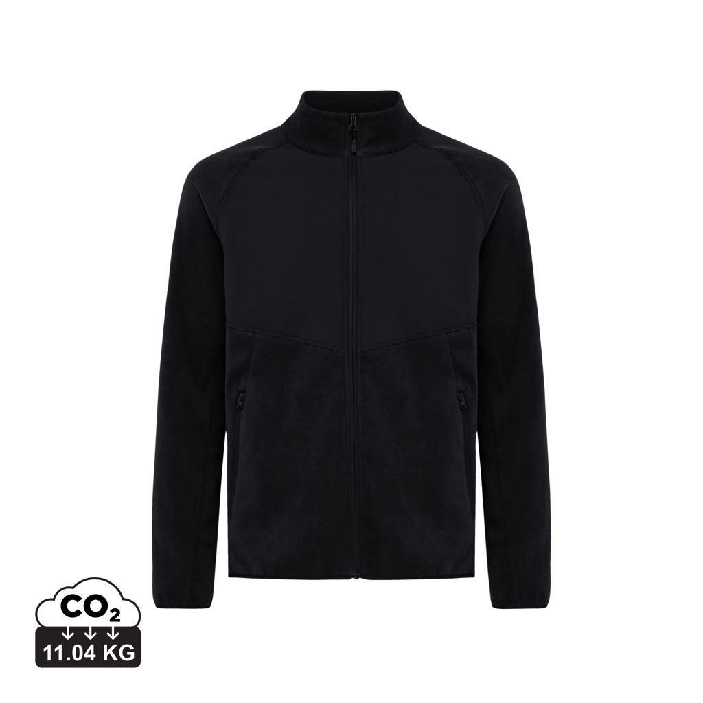 Giacca IQONIQ Talung in micropile con zip passante