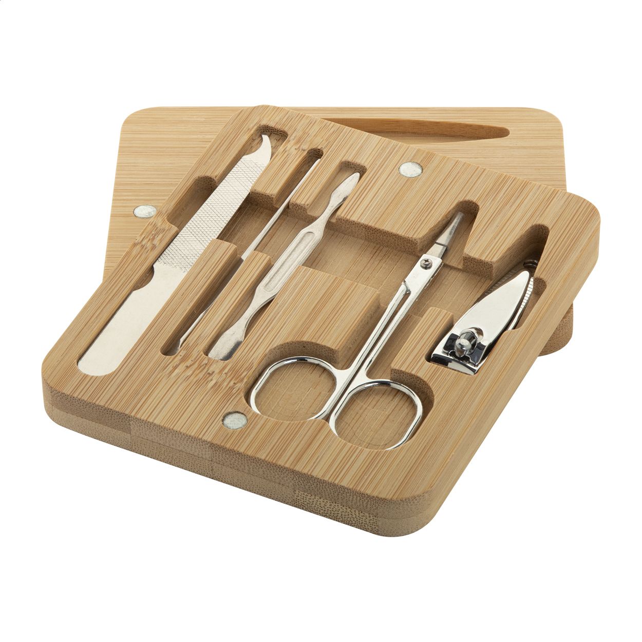 Manoky. Set manicure in bambù