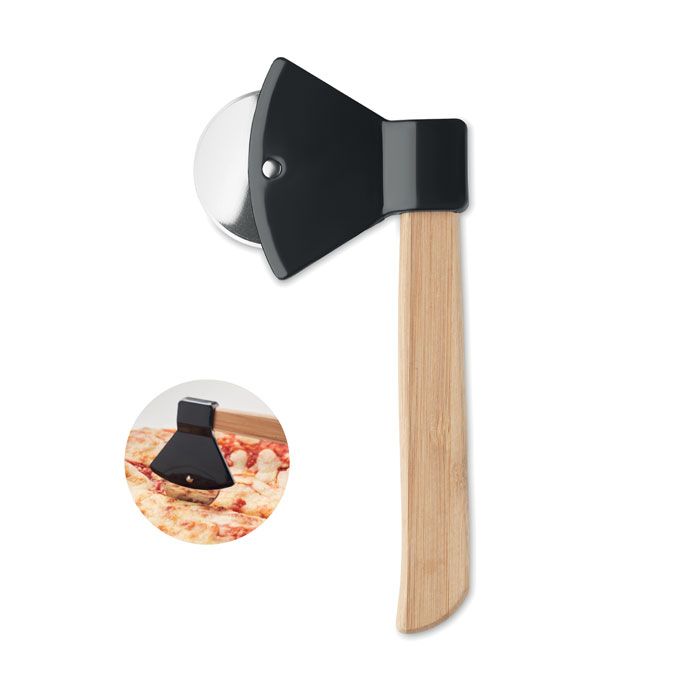 ZAZA. Tagliapizza con manico in bambo