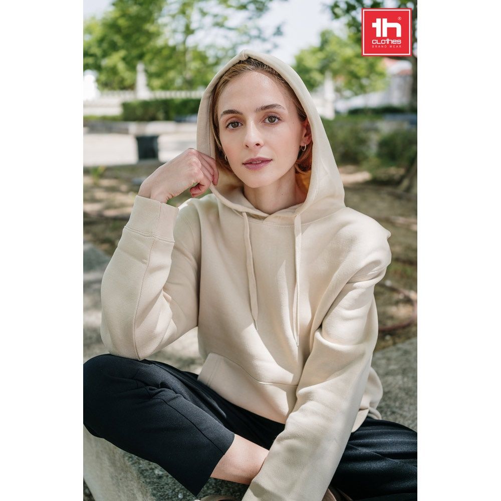 THC PHOENIX. Felpa (unisex) con cappuccio in cotone e poliestere
