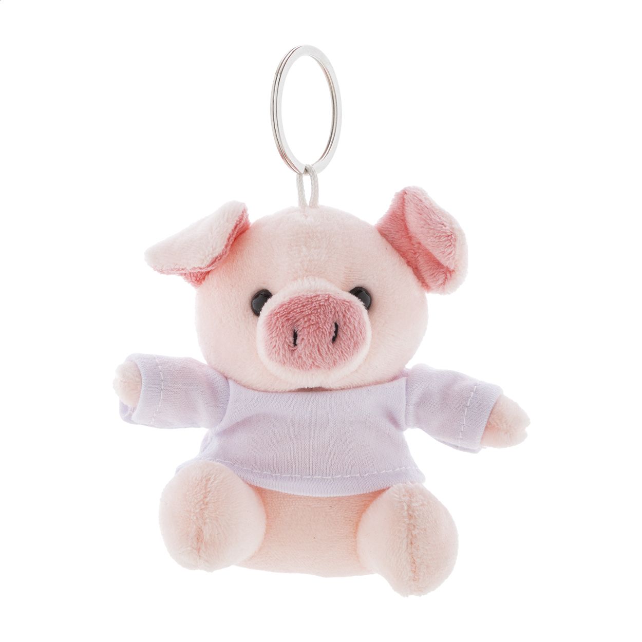 PigFob. Portachiavi con maialino in peluche