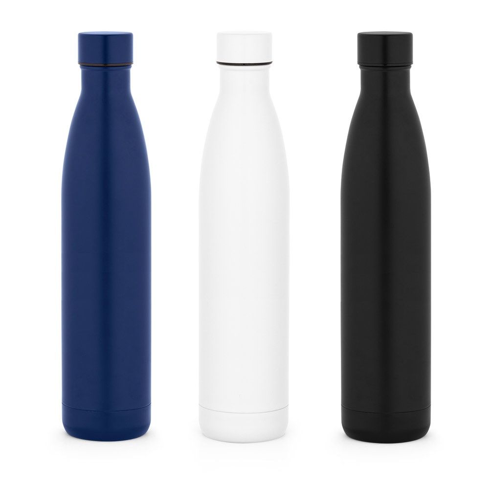 RE-BUFFON XL II. Borraccia in acciaio inox con doppia parete (90% riciclato) 1L